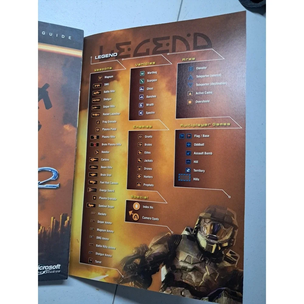 Halo 2 The Official Guide Xbox Piggyback Strategy Guide Bungie Microsoft